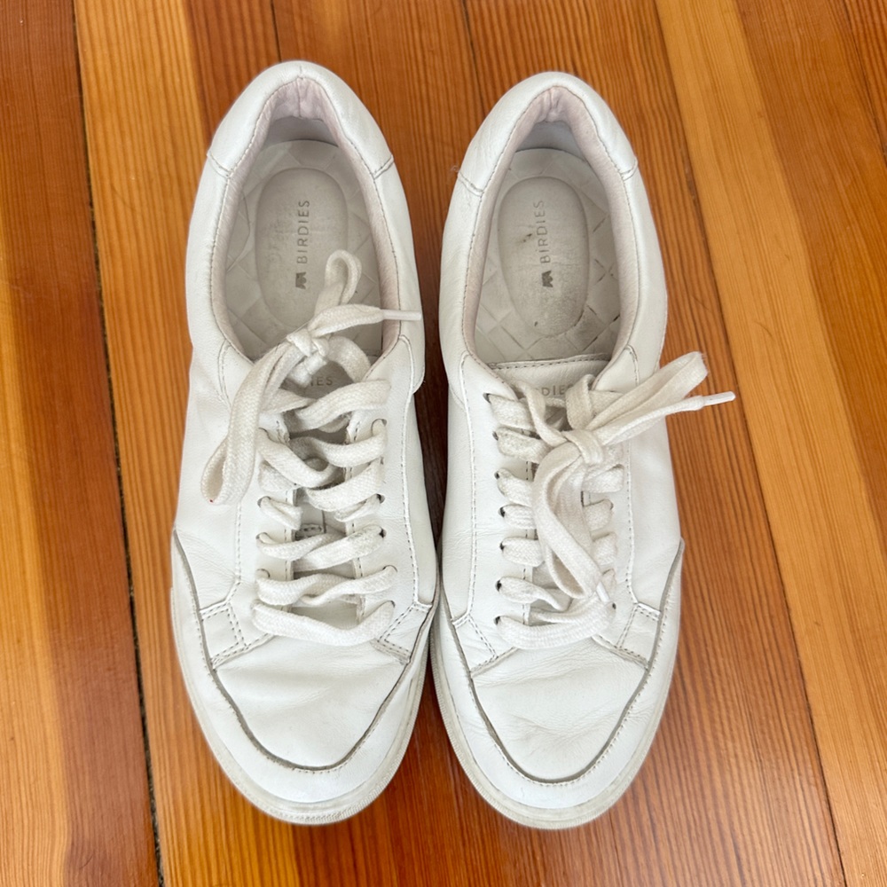 Birdies Cardinal Orbit Sneakers in Ice Leather size 6